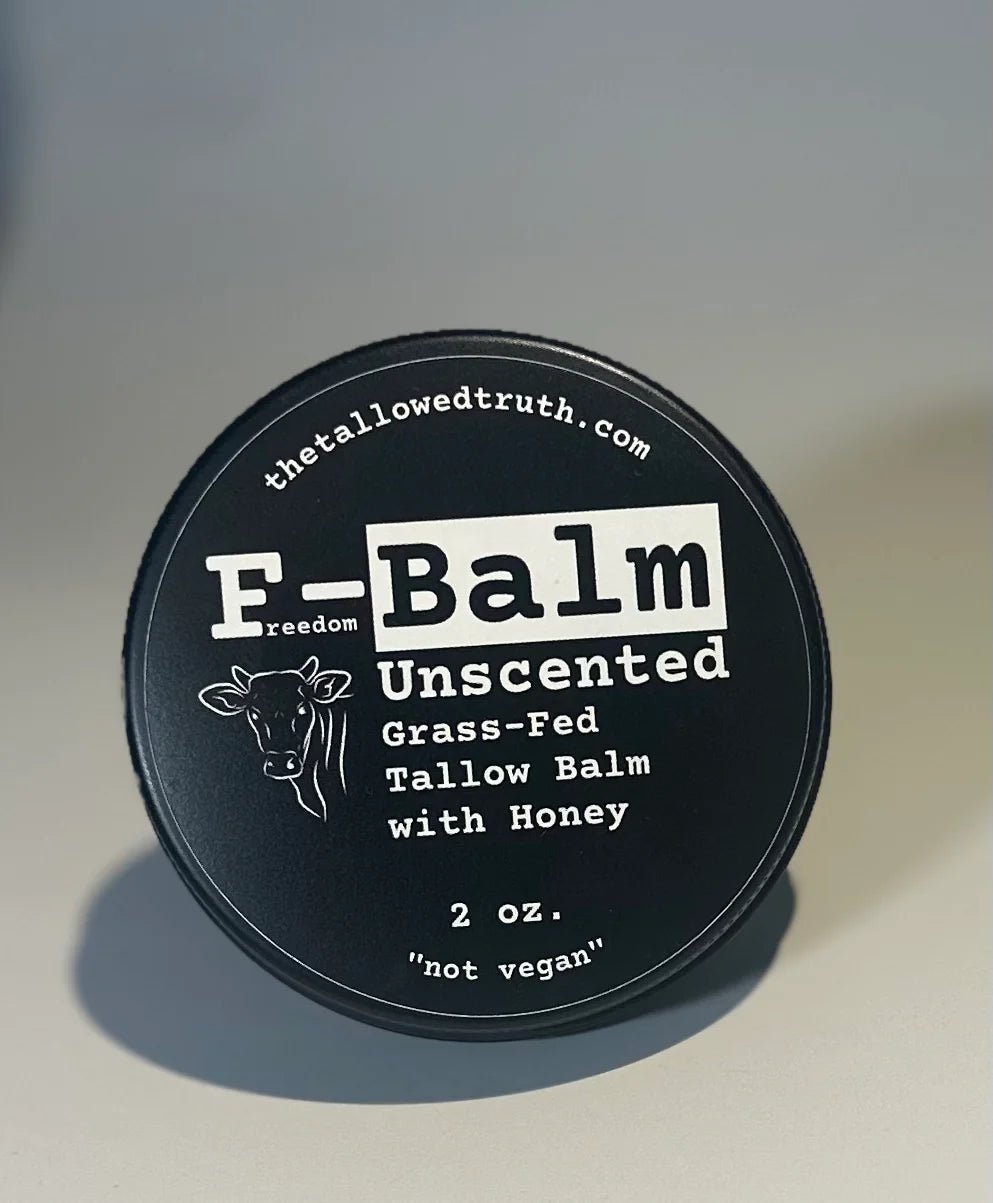 F - Balm - Anti - Aging Tallow Balm - Black Label (UNSCENTED) - 2 oz. - GreaterT