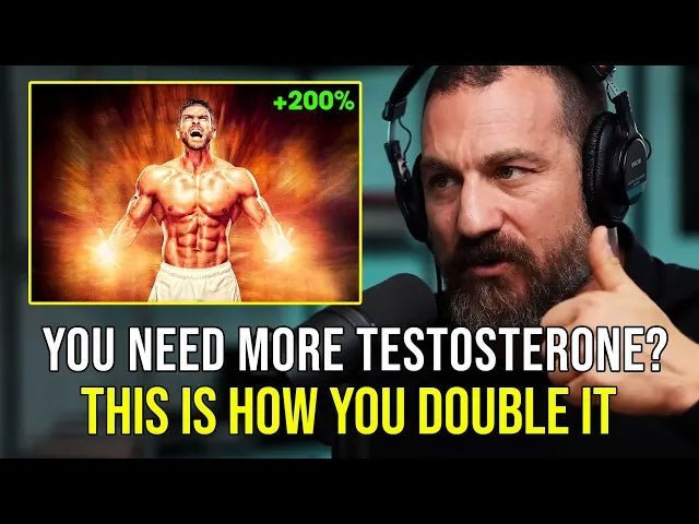 DOUBLE Your TESTOSTERONE Naturally With These TRICKS | Andrew Huberman