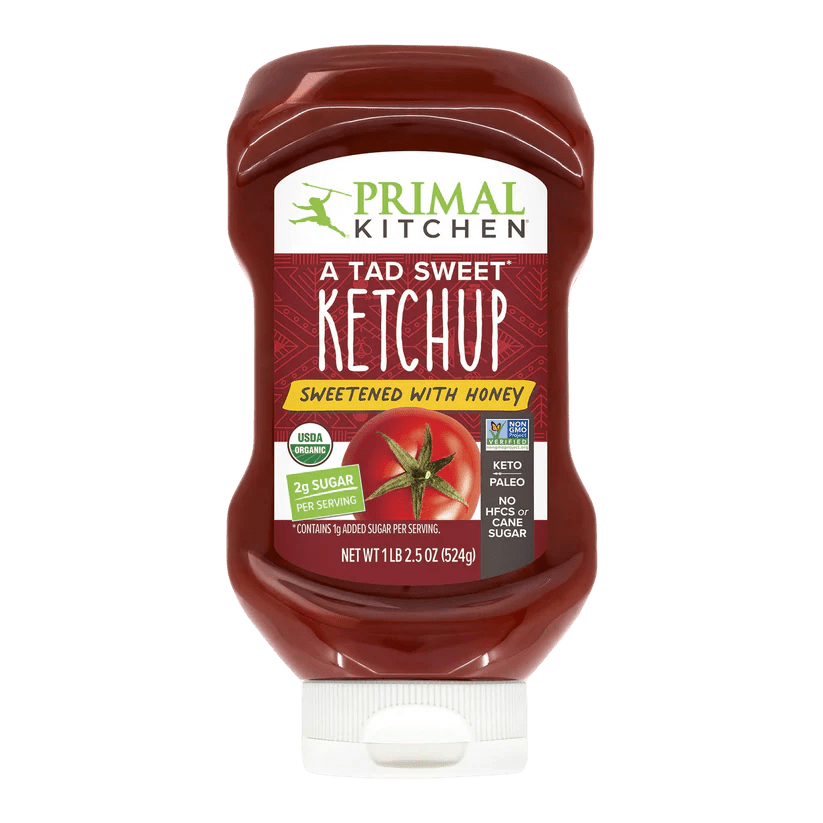 A Tad Sweet Squeeze Ketchup - Sweetened with Honey - GreaterT