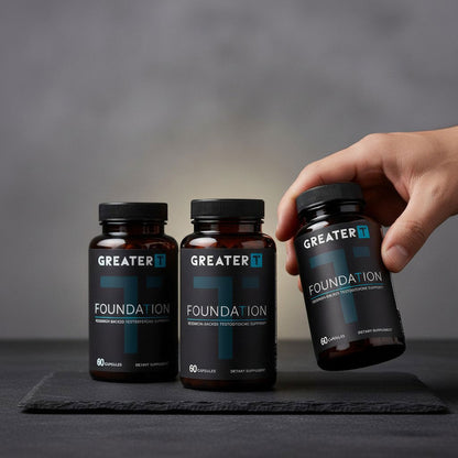 Foundation - Testosterone Support (3 - Bottle Bundle) - GreaterT