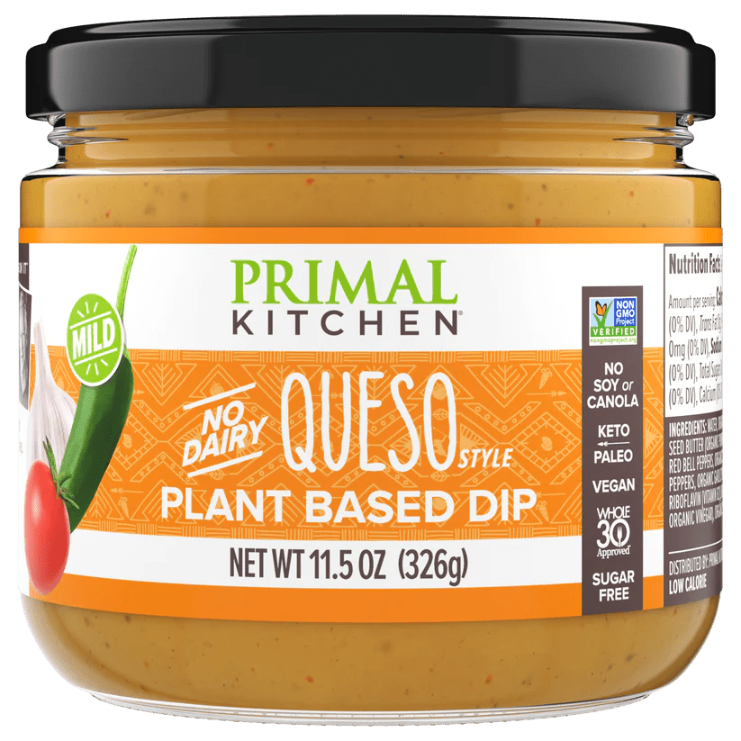 No - Dairy Queso - Style Plant - Based Dip - GreaterT