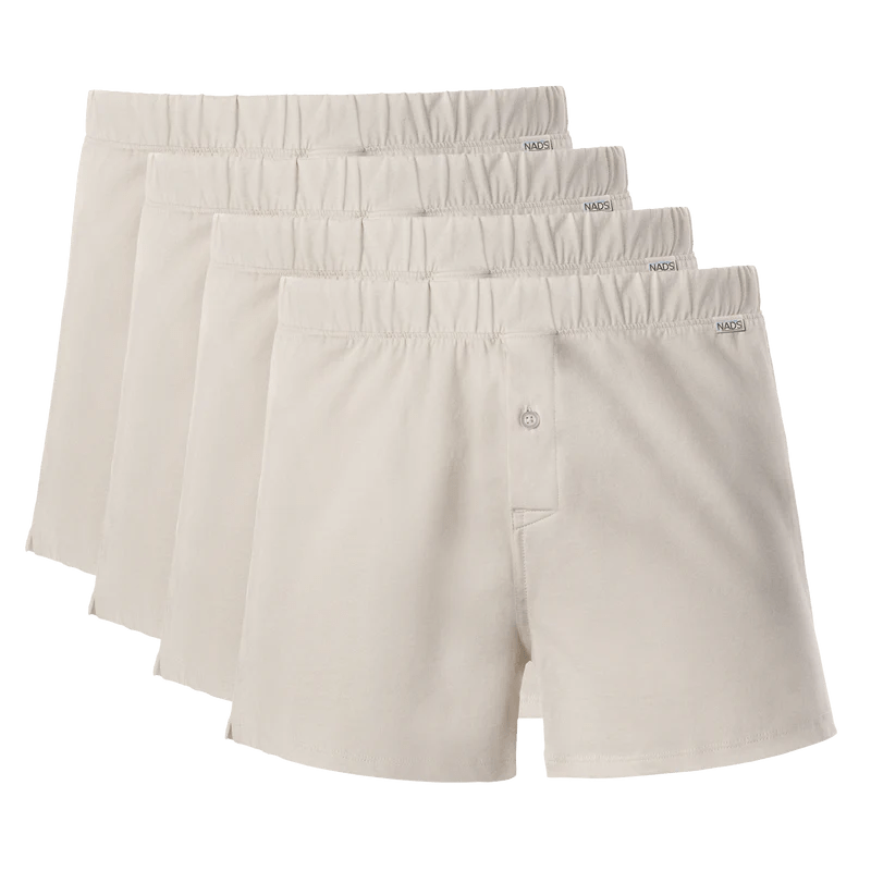 Organic Cotton BALL - NATURAL™ Boxer 4 Pack - GreaterT