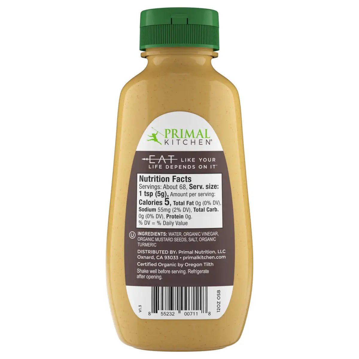 Organic Spicy Brown Mustard - GreaterT