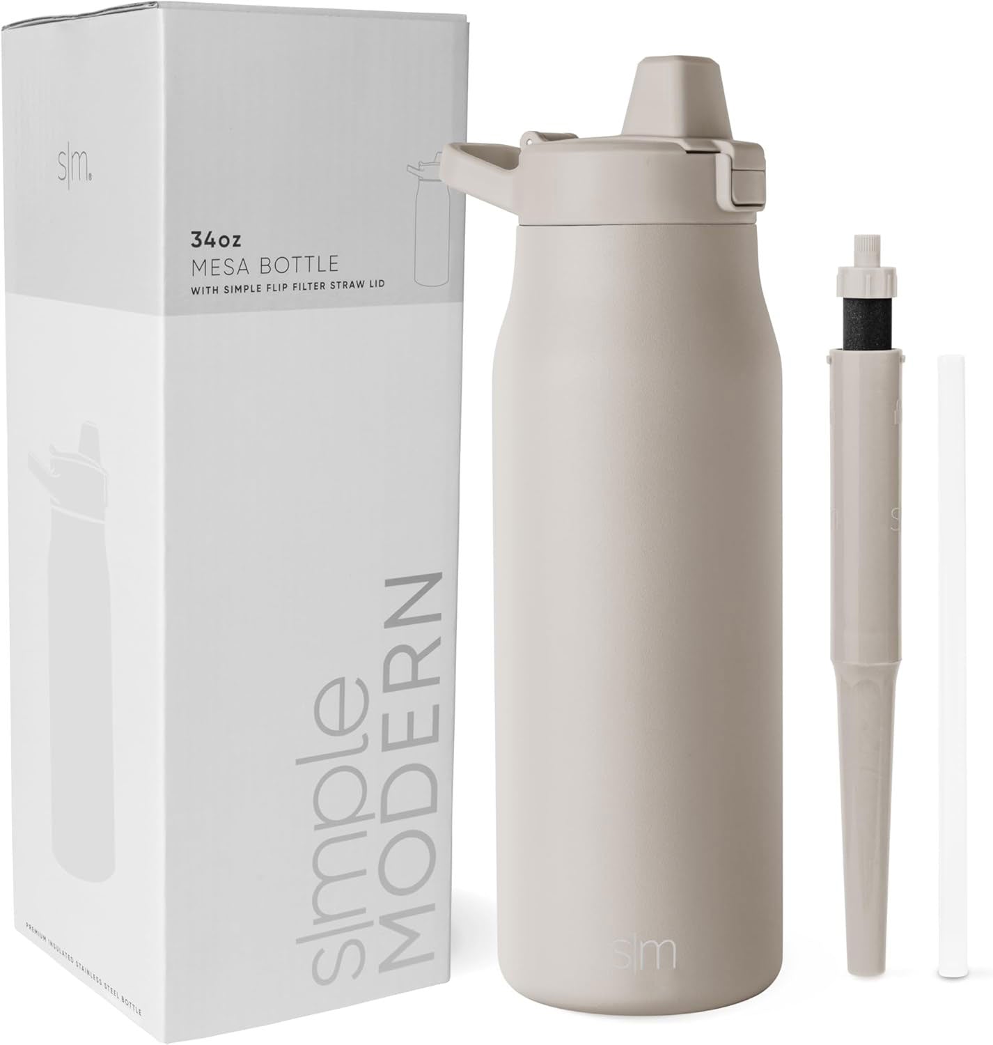 Simple Modern Filtered Water Bottle | 34oz - GreaterT