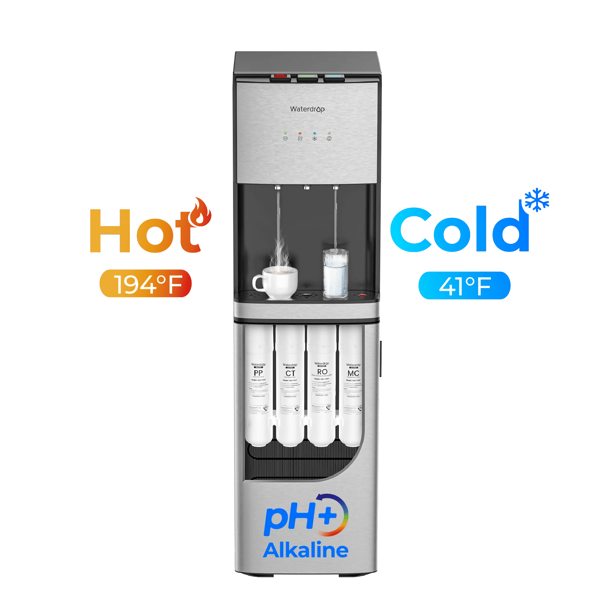 Waterdrop Y1CH Ultrafiltration Bottleless Water Cooler - GreaterT