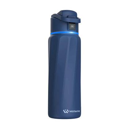 WaterH Boost Smart Water Bottle: 32 oz Hydration Tracker with APP & Insulation - GreaterT