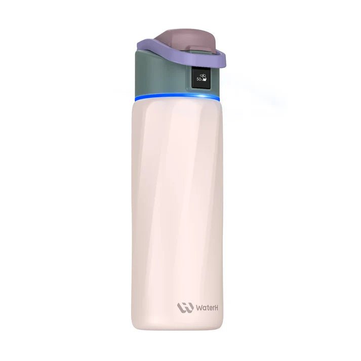 WaterH Smart Water Bottle 24 oz with Hydration Tracking - GreaterT